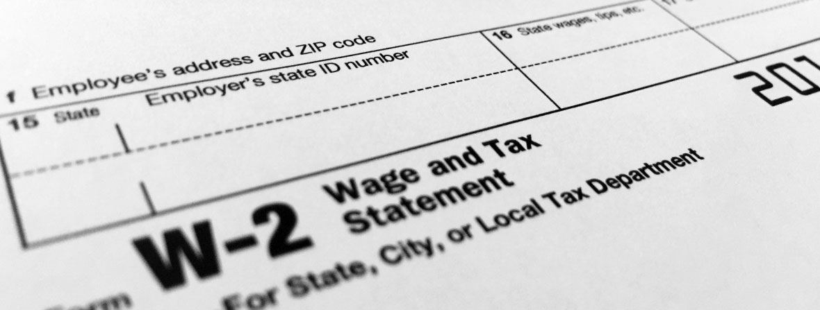 W-2 tax form cropped
